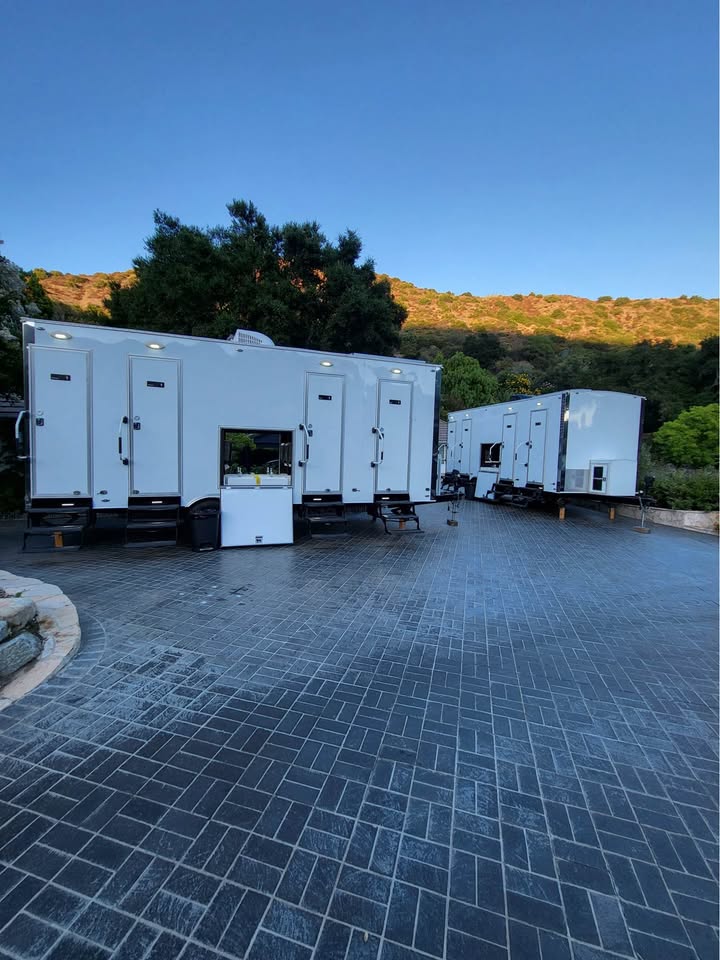 4-Station Luxury Restroom Trailer